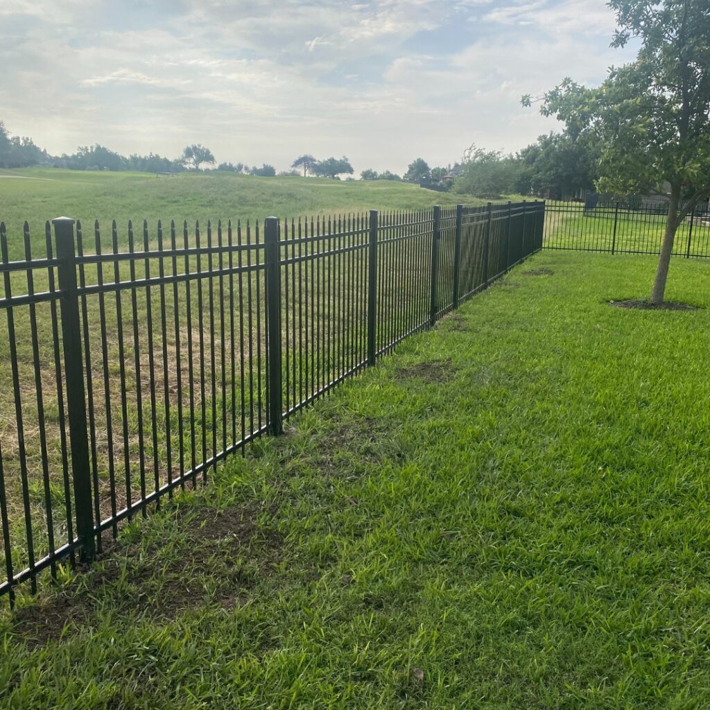 Expertly installed fence in Austin, Texas, designed to match the local environment and homeowner needs.