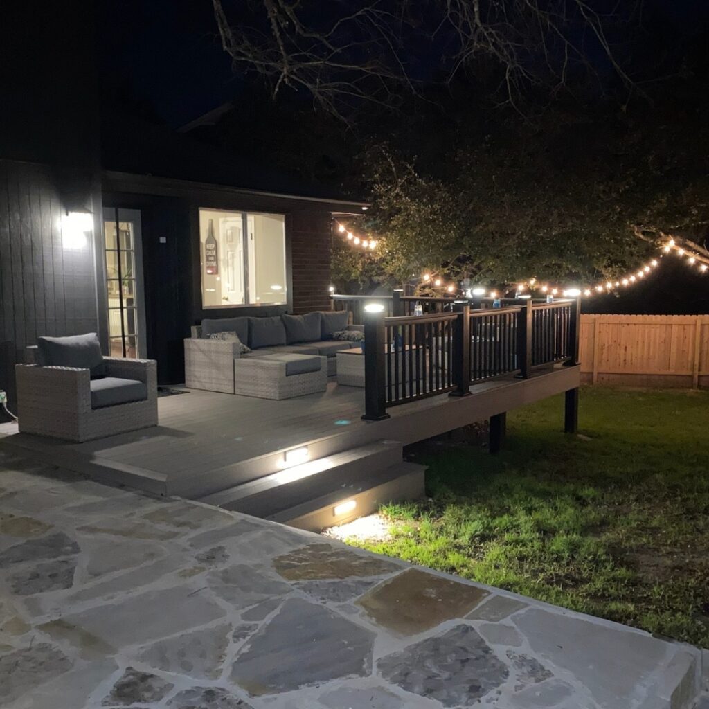 Professional deck installation in Austin, Texas