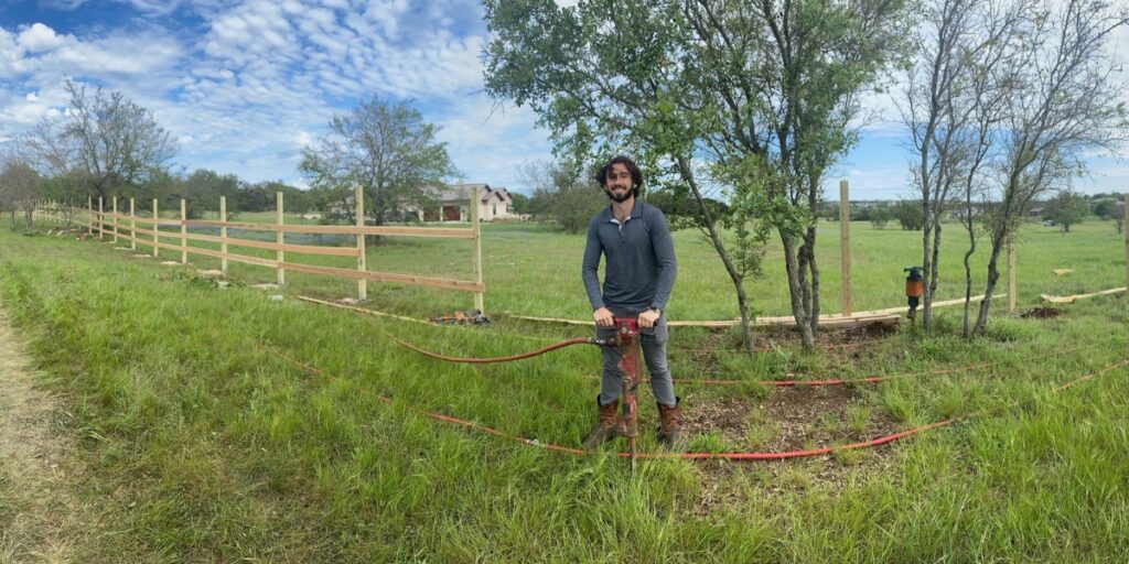 Farm Fence customization at Austin, Texas