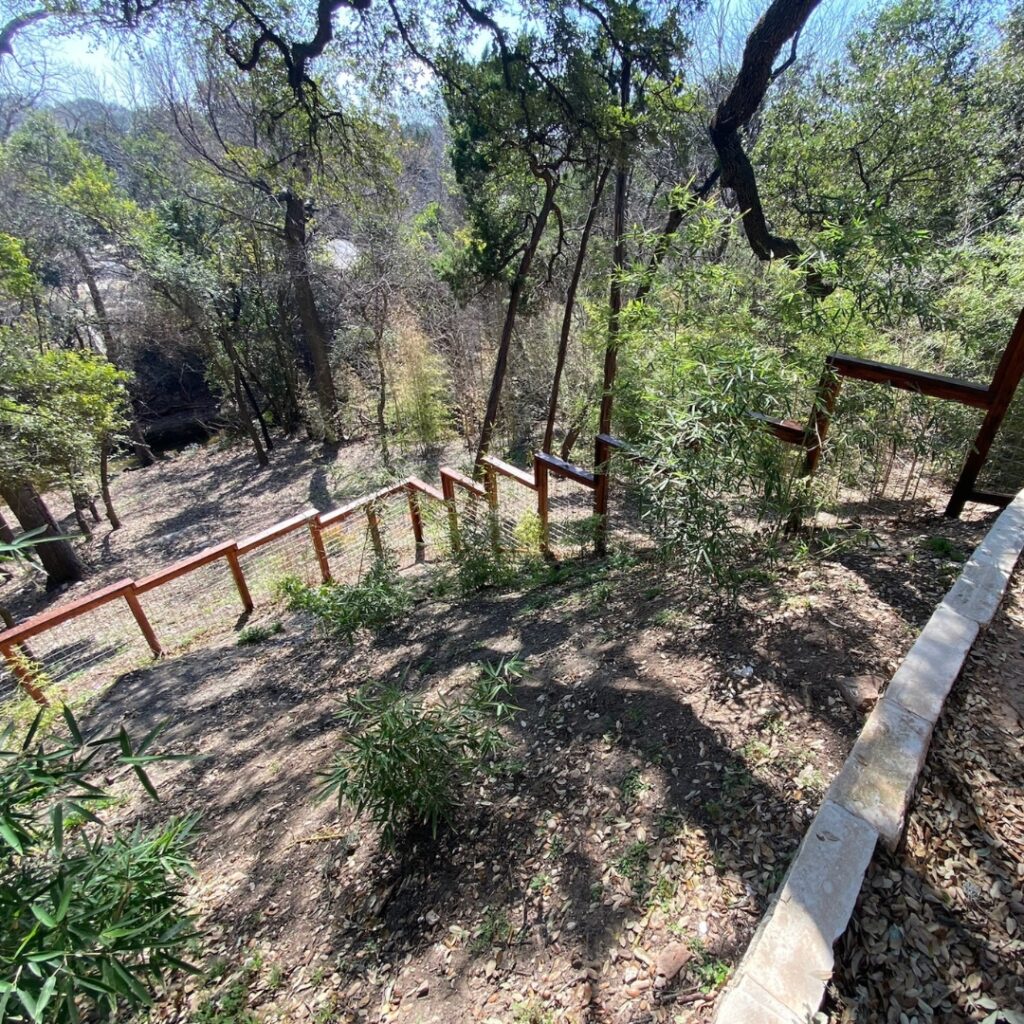 Functional and sleek bull panel fence in Texas
